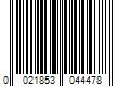 Barcode Image for UPC code 0021853044478