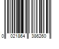 Barcode Image for UPC code 0021864386260