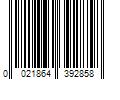 Barcode Image for UPC code 0021864392858