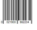 Barcode Image for UPC code 0021900982234