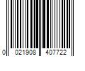 Barcode Image for UPC code 0021908407722