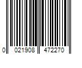 Barcode Image for UPC code 0021908472270