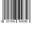 Barcode Image for UPC code 0021908509358