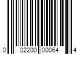 Barcode Image for UPC code 002200000644