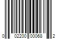 Barcode Image for UPC code 002200000682