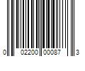 Barcode Image for UPC code 002200000873