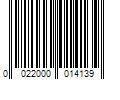 Barcode Image for UPC code 0022000014139