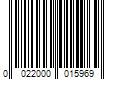 Barcode Image for UPC code 0022000015969