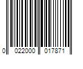 Barcode Image for UPC code 0022000017871