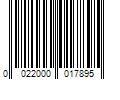 Barcode Image for UPC code 0022000017895