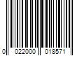 Barcode Image for UPC code 0022000018571