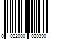 Barcode Image for UPC code 0022000020390