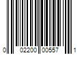 Barcode Image for UPC code 002200005571