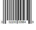 Barcode Image for UPC code 002200005649