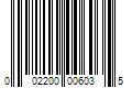 Barcode Image for UPC code 002200006035