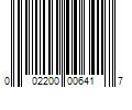 Barcode Image for UPC code 002200006417