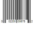 Barcode Image for UPC code 002200006752