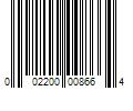 Barcode Image for UPC code 002200008664