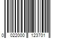 Barcode Image for UPC code 0022000123701