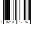 Barcode Image for UPC code 0022000127037