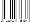 Barcode Image for UPC code 0022000159359