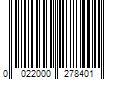 Barcode Image for UPC code 0022000278401