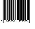 Barcode Image for UPC code 0022000279705