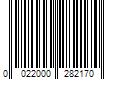 Barcode Image for UPC code 0022000282170