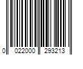 Barcode Image for UPC code 0022000293213