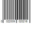 Barcode Image for UPC code 0022009020216