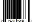 Barcode Image for UPC code 002201006263