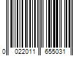 Barcode Image for UPC code 0022011655031