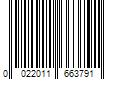 Barcode Image for UPC code 0022011663791