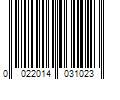 Barcode Image for UPC code 0022014031023