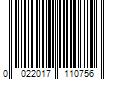 Barcode Image for UPC code 0022017110756