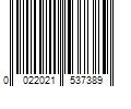 Barcode Image for UPC code 0022021537389