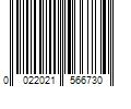 Barcode Image for UPC code 0022021566730