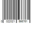 Barcode Image for UPC code 0022021566761