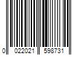 Barcode Image for UPC code 0022021598731