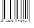 Barcode Image for UPC code 0022021612642