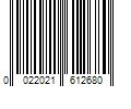 Barcode Image for UPC code 0022021612680