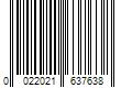 Barcode Image for UPC code 0022021637638