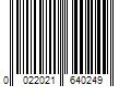 Barcode Image for UPC code 0022021640249