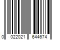 Barcode Image for UPC code 0022021644674