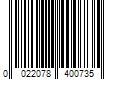 Barcode Image for UPC code 0022078400735