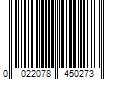 Barcode Image for UPC code 0022078450273