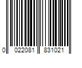 Barcode Image for UPC code 0022081831021