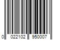 Barcode Image for UPC code 0022102950007