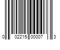 Barcode Image for UPC code 002215000073