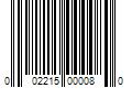 Barcode Image for UPC code 002215000080